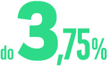 oprocentowanie do 3,3%
